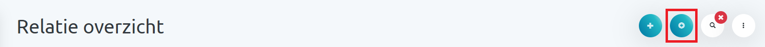 Nieuwe relatie knop