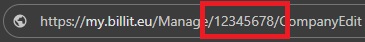 BillitCompanyID