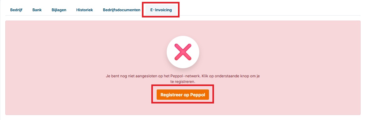 PeppolRegistreren